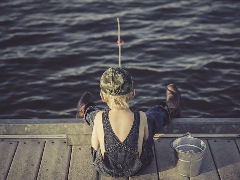 La pesca sportiva come fonte di relax